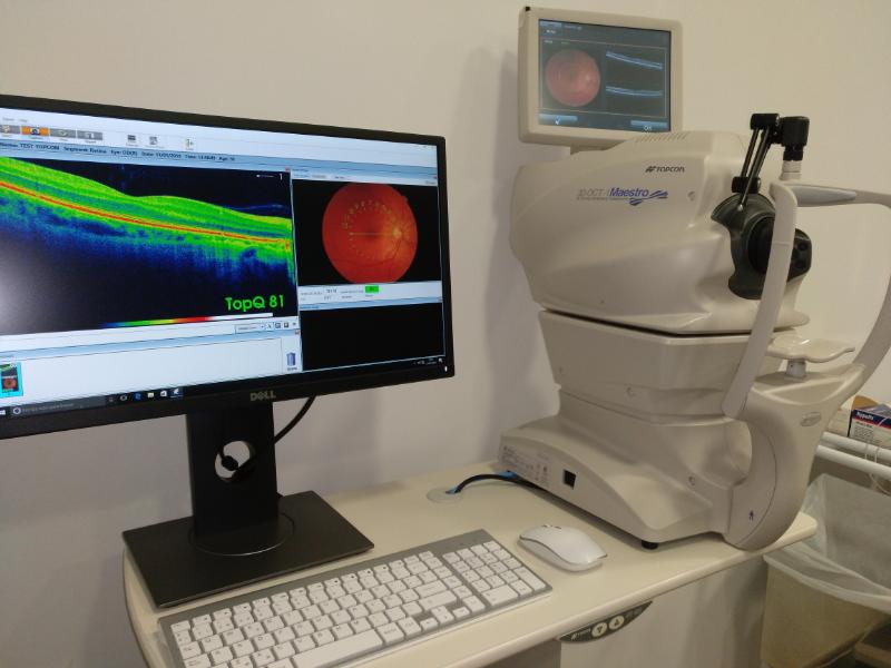 Tomografo de coherencia optica clinica atenea